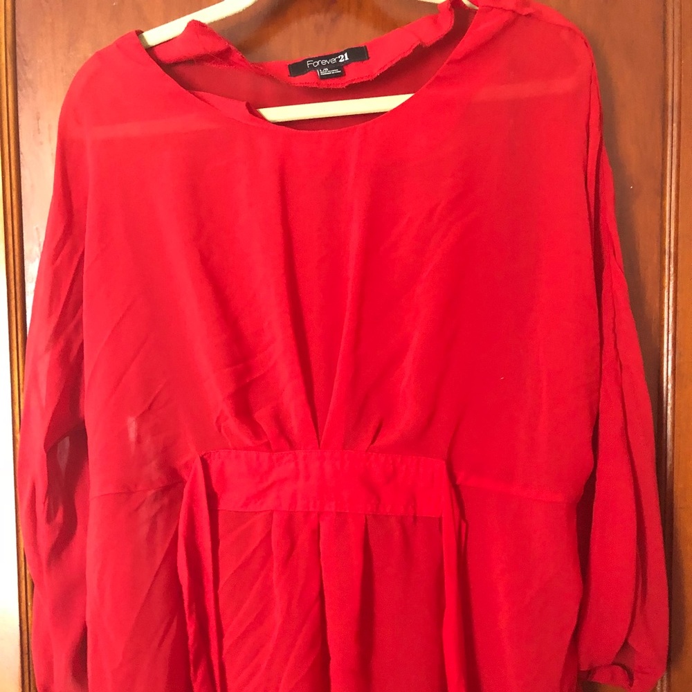 Red shirt